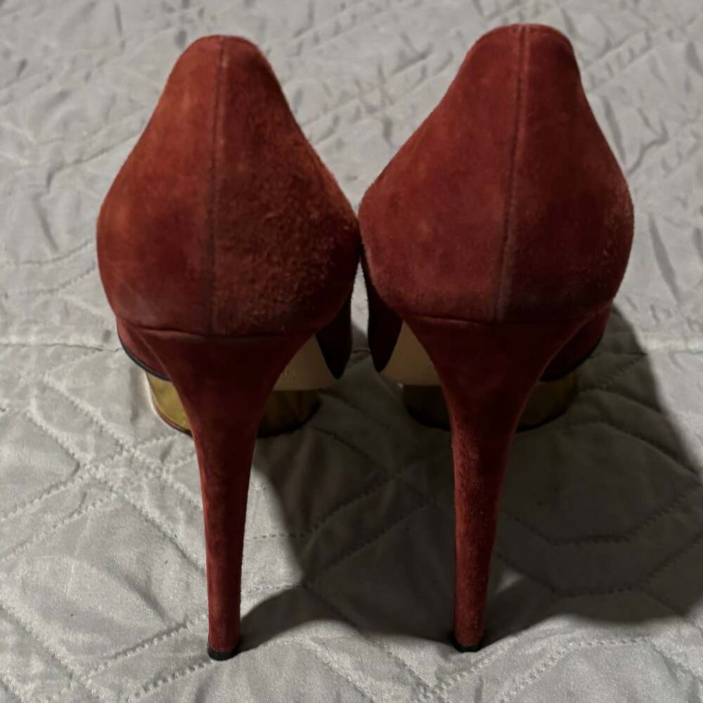 Authentic women’s Charolette Olympia heels - Picture 2 of 4